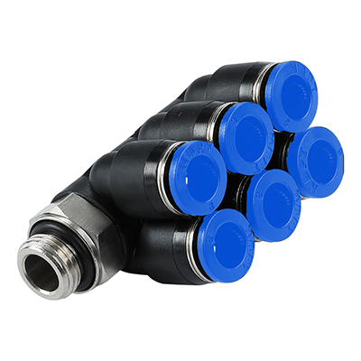 PAT-G 螺纹回转Y形七通终端