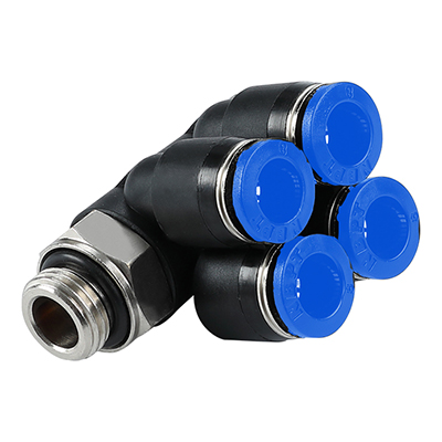 PAW-G 螺纹回转Y形五通终端