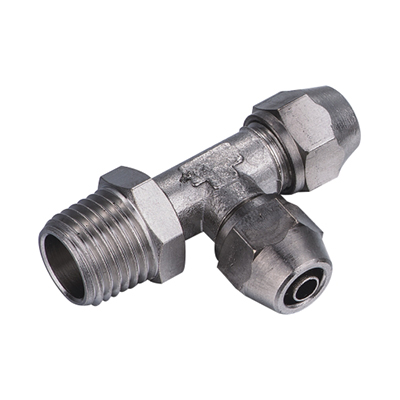 SM-D□□-□ 锁母式螺纹侧三通