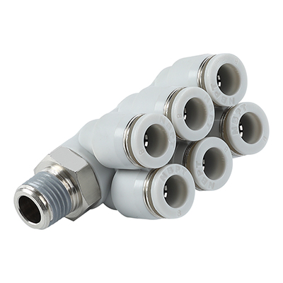 PAT-R 螺纹回转Y形七通终端