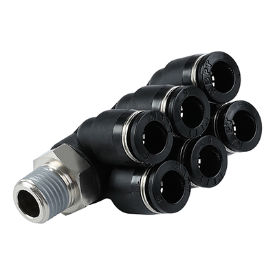 PAT-R 螺纹回转Y形七通终端