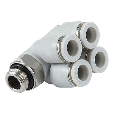 PAW-G 螺纹回转Y形五通终端