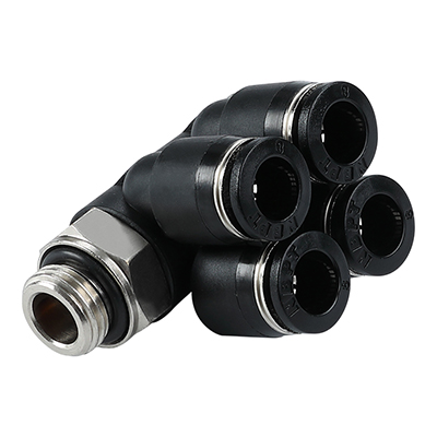 PAW-G 螺纹回转Y形五通终端