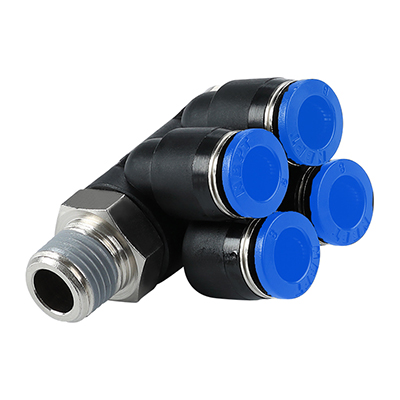 PAW-R 螺纹回转Y形五通终端