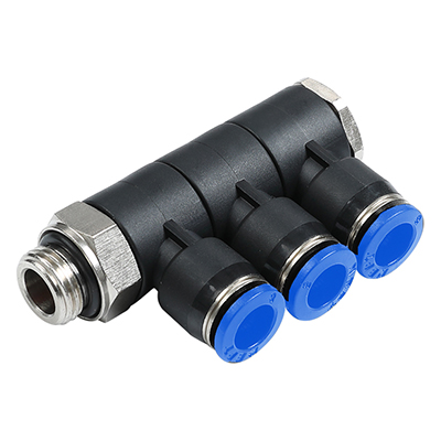 PHT-G 螺纹回转F形四通终端