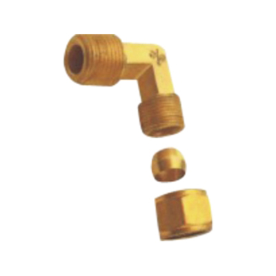 KVM 卡套式螺纹弯头终端