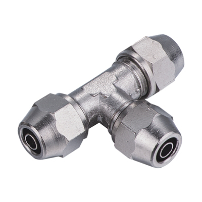 SM-T□□-0 锁母式联管三通