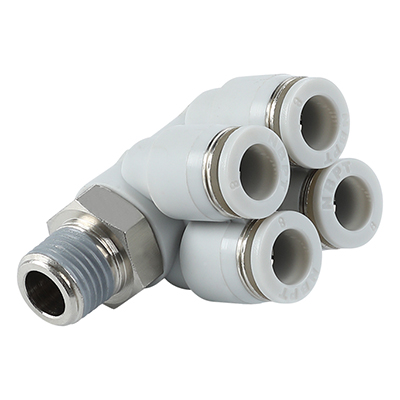 PAW-R 螺纹回转Y形五通终端